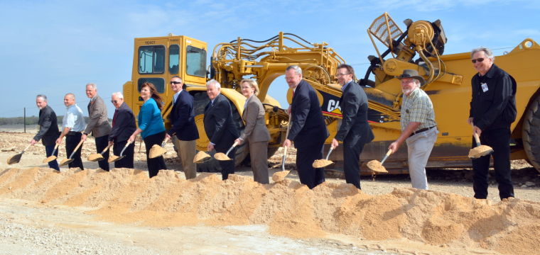 State Highway 195 groundbreaking